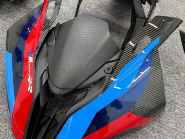 Cheap 2019-2022 BMW S1000RR Motorcycle Fairings - Black Blue Red Carbon Fiber