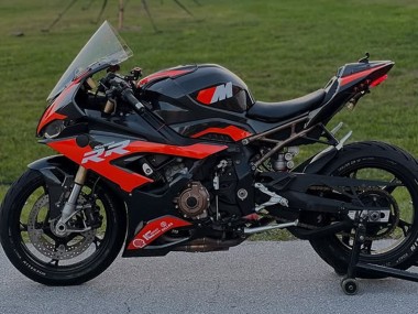 Cheap 2019-2022 BMW S1000RR Motorcycle Fairings - Red Black