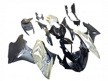 Cheap 2017-2018 BMW S1000RR Motorcycle Fairings - Silver Black
