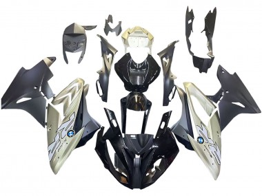 Cheap 2017-2018 BMW S1000RR Motorcycle Fairings - Silver Black