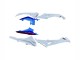 2015-2016 BMW S1000RR Motorcycle Fairing Kits - White Red Blue Glossy Black