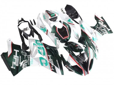 Cheap 2015-2016 BMW S1000RR Motorcycle Fairings - White Green Black