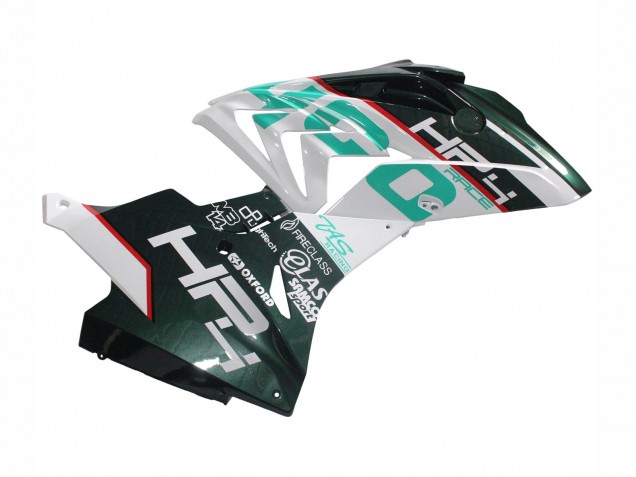 2015-2016 BMW S1000RR Motorcycle Fairings - White Green Black