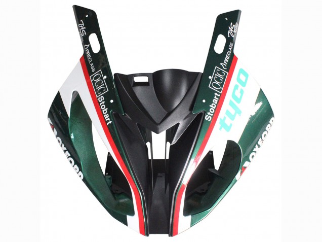 2015-2016 BMW S1000RR Motorcycle Fairings - White Green Black