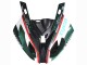 2015-2016 BMW S1000RR Motorcycle Fairings - White Green Black