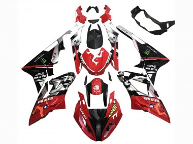Cheap 2015-2016 BMW S1000RR Motorcycle Fairings - Silver Red Black Green Monster Isle of Man