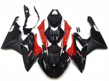 Cheap 2015-2016 BMW S1000RR Motorcycle Fairing - Red Glossy Black Matte Black