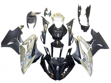 Cheap 2015-2016 BMW S1000RR Motorcycle Fairing - Silver Glossy Black Matte Black