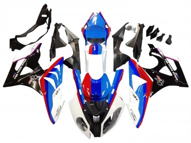 Cheap 2009-2014 BMW S1000RR Full Motorcycle Fairings - White Red Blue Glossy Black