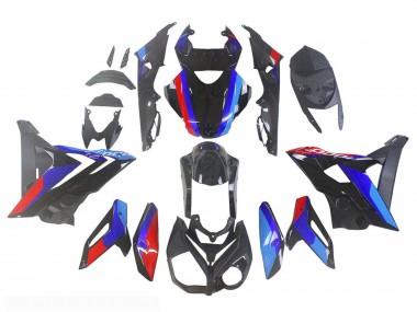 Cheap 2014-2016 BMW S1000R Motorcycle Fairings - Blue Red Black