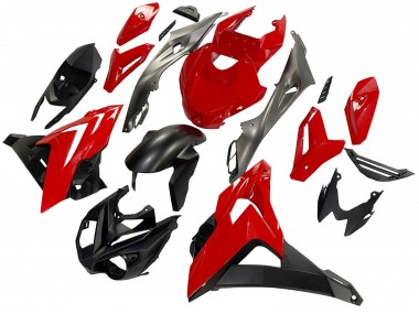 Cheap 2014-2016 BMW S1000R Motorcycle Fairings - Black Red