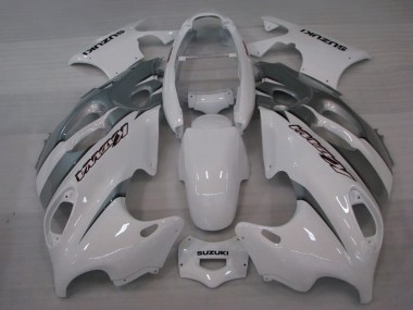 Cheap 2004-2006 Suzuki GSX600F/GSX750F Motorcycle Fairings - White