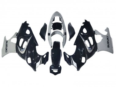 Cheap 2004-2006 Suzuki GSX600F/GSX750F Motorcycle Fairing - Glossy Black Grey