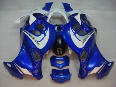 Cheap 2004-2006 Suzuki GSX600F/GSX750F Motorcycle Fairings - Blue White