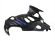 2004-2006 Suzuki GSX600F/GSX750F Motorcycle Fairings - Matte Black with Blue Logo