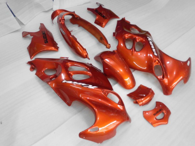2004-2006 Suzuki GSX600F/GSX750F Motorcycle Fairings - Orange Katana