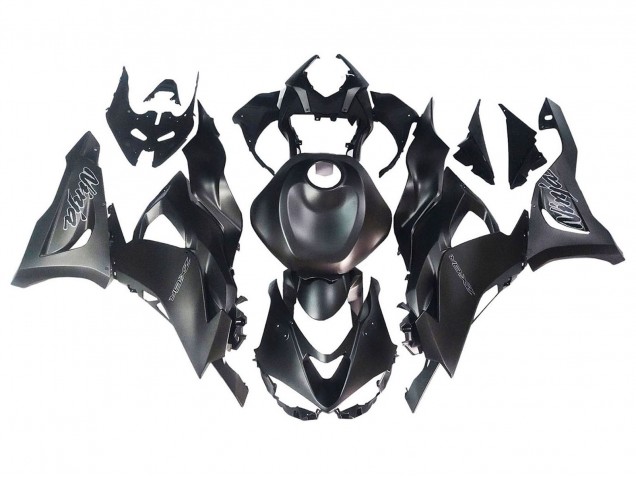 2023-2025 Kawasaki ZX6R Motorcycle Fairing - Matte Black