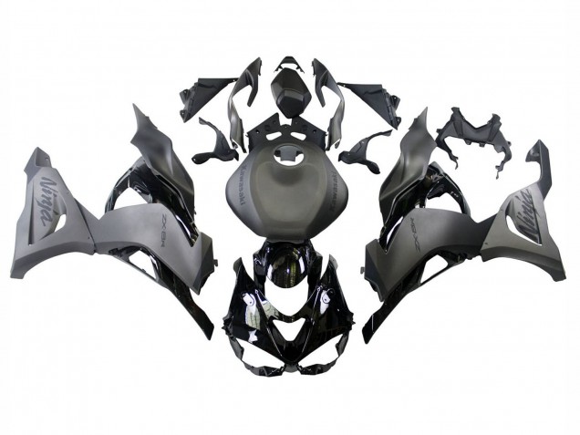 2023-2025 Kawasaki ZX6R Motorcycle Fairings - Grey Ninja