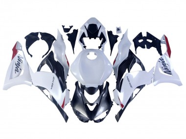 Cheap 2023-2025 Kawasaki ZX6R Motorcycle Fairings - Pearl White Black Red