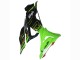 2023-2025 Kawasaki ZX6R Motorcycle Fairings - Green Black