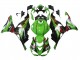 2023-2025 Kawasaki ZX6R Motorcycle Fairings - Green Black Red Yellow Dunlop