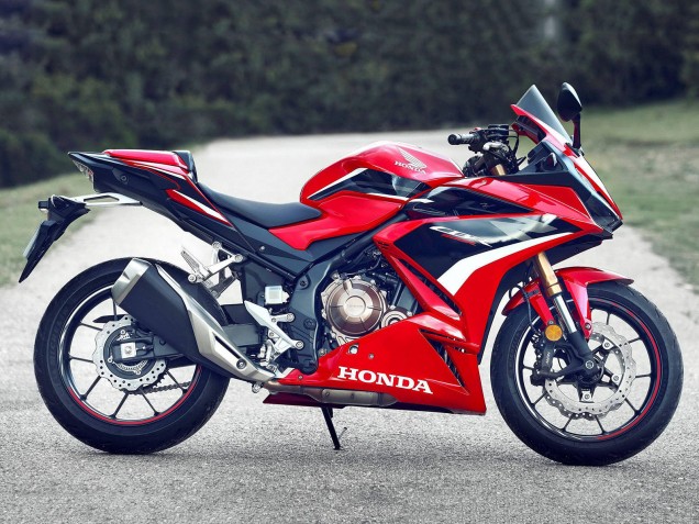2022-2023 Honda CBR500R Motorcycle Fairing - Red White Black