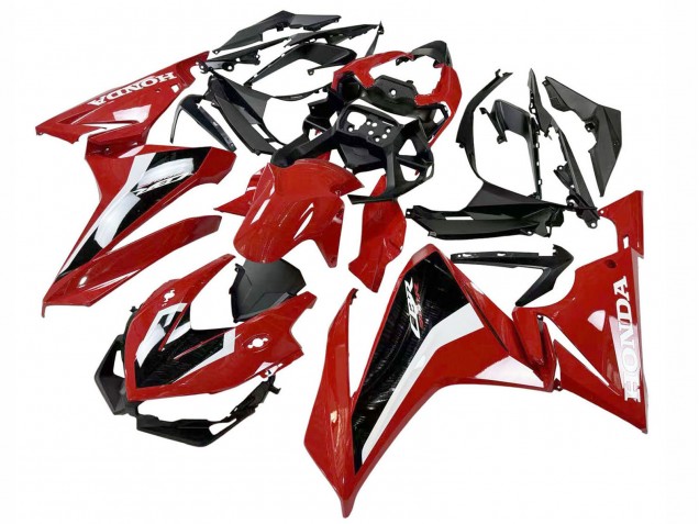 2022-2023 Honda CBR500R Motorcycle Fairing - Red White Black
