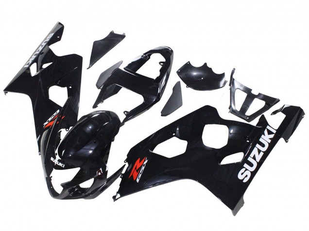 2004-2005 Suzuki GSXR 600 / GSXR 750 Motorcycle Fairing - Glossy Black