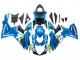 2011-2024 Suzuki GSXR 600 / GSXR 750 Motorcycle Fairings - Light Blue Green White Red