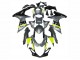 2011-2024 Suzuki GSXR 600 / GSXR 750 Motorcycle Fairings - Silver Yellow Black