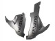 2011-2024 Suzuki GSXR 600 / GSXR 750 Motorcycle Fairings - Matte Black Glossy Black White Decal