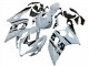 2005-2006 Suzuki GSXR 1000 Motorcycle Fairings - White Black