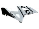 2005-2006 Suzuki GSXR 1000 Motorcycle Fairings - White Black
