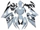 2005-2006 Suzuki GSXR 1000 Motorcycle Fairings - White Black