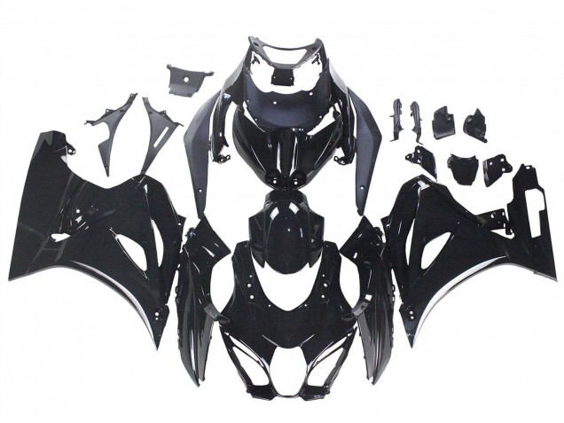 2017-2024 Suzuki GSXR1000 Motorcycle Fairings - Glossy Black