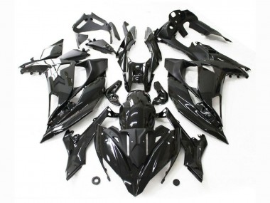Cheap 2017-2019 Kawasaki Ninja 650 EX650 Motorcycle Fairings - Glossy Black