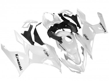 Cheap 2018-2024 Kawasaki Ninja 400 Motorcycle Fairings - Glossy White