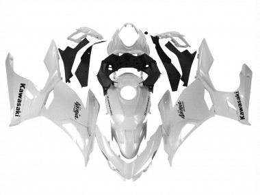 Cheap 2018-2024 Kawasaki Ninja 400 Motorcycle Fairings - Glossy White