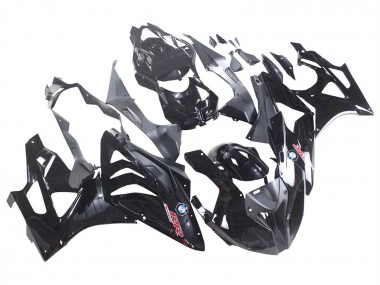 Cheap 2009-2014 BMW S1000RR Motorcycle Fairing - Glossy Black
