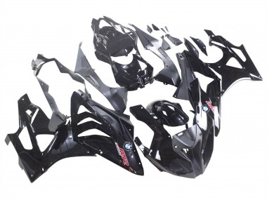 Cheap 2009-2014 BMW S1000RR Motorcycle Fairing - Glossy Black