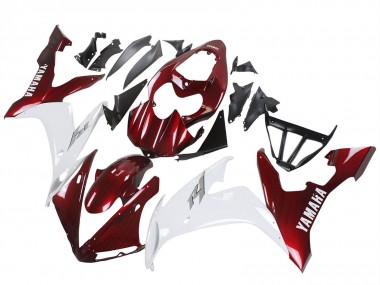 Cheap 2004-2006 Yamaha YZF 1000 R1 Motorcycle Fairings - Red White
