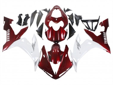 Cheap 2004-2006 Yamaha YZF 1000 R1 Motorcycle Fairings - Red White
