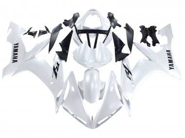 Cheap 2004-2006 Yamaha YZF 1000 R1 Motorcycle Fairings - Pearl White Black Decals