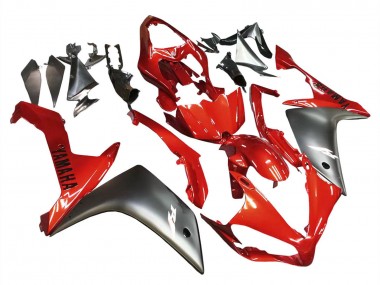 Cheap 2007-2008 Yamaha YZF 1000 R1 Motorcycle Fairing - Red Matte Black