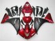 2009-2011 Yamaha YZF 1000 R1 Motorcycle Fairings - Red Matte Black