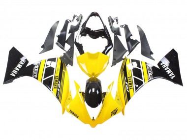 Cheap 2012-2014 Yamaha YZF 1000 R1 Motorcycle Fairings - Yellow White Black