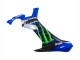 2015-2019 Yamaha YZF 1000 R1 Motorcycle Fairings - Blue Matte Black Green Monster ENEOS