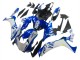 2020-2025 Yamaha YZF 1000 R1 Motorcycle Fairings - White Blue Neon Yellow Glossy Black