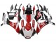 2020-2025 Yamaha YZF 1000 R1 Motorcycle Fairings - White Red Black Milwaukee