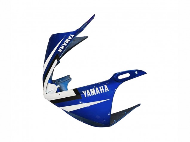 2006-2009 Yamaha YZF R6S Motorcycle Fairings - Blue White Glossy Black Yamalube